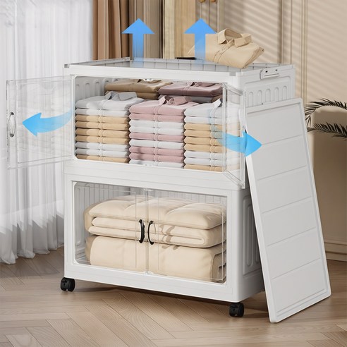 Kleeno 접이식 수납장으로 좁은 공간 수납 고민을 깔끔하게 해결하세요!