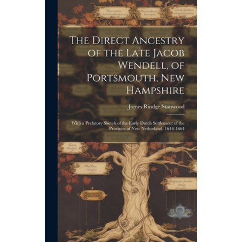 (영문도서) The Direct Ancestry of the Late Jacob Wendell of Portsmouth New Hampshire: With a Prefatory... Hardcover, Legare Street Press, English, 9781020053092