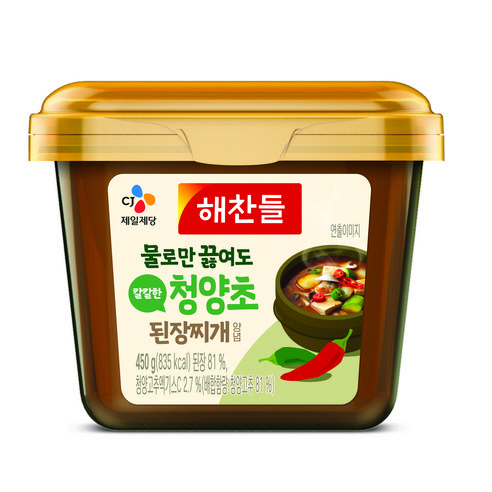 (상온) 물로만 끓여도 청양초 된장찌개양념, 1개, 450g