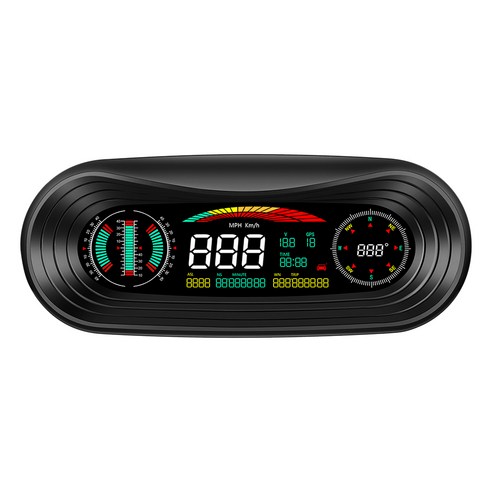DEEN HUD 속도 RPM 탐색 프로젝터 자동차 OBD2 GPS 디지털 속도계 전자 알람 시스템 헤드업디스플레이 P18-HUD (OBD2)
