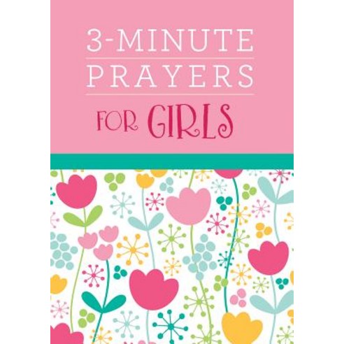 3-Minute Prayers for Girls Paperback, Barbour Publishing, English, 9781683228851