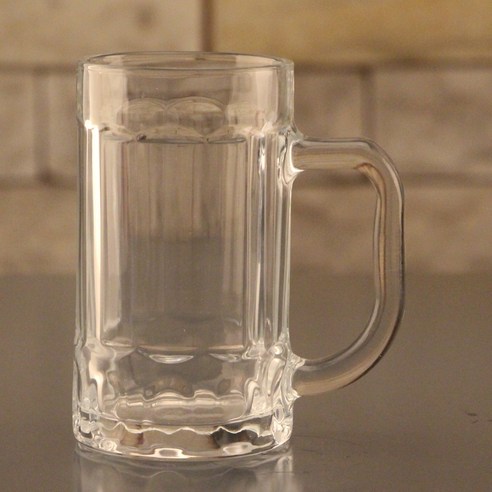 DFMEI 일반 주스컵 유리 손잡이 컵은 뜨거운 물컵에 견디면 LOGO가 넘어갈 수 있다.남출구, DFMEI 투명하다., 405ML