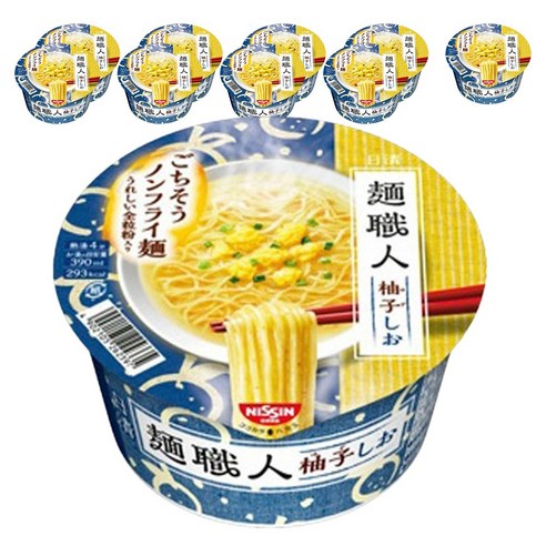 닛신 면장인 유자소금맛 76g, 10개
