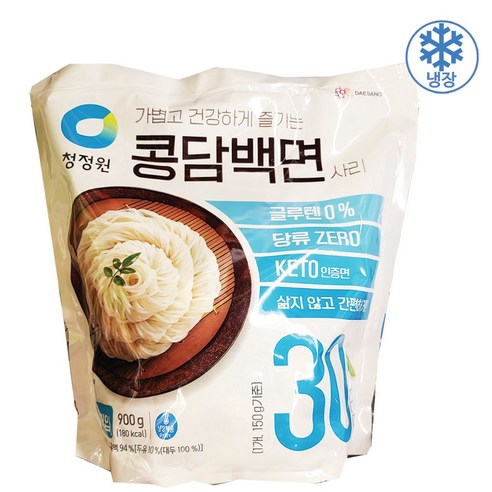 청정원 콩담백면