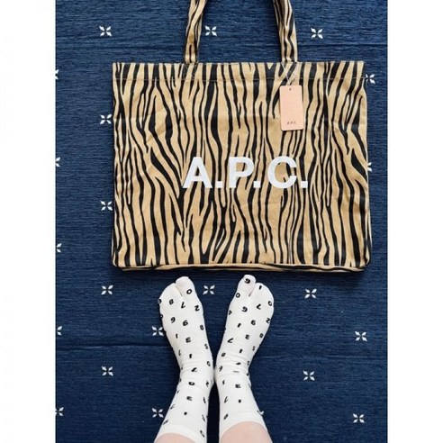 아페쎄 천가방 코튼 다크네이비 APC 페일블루 출근가방 캔버스 연예인쇼퍼백 EcoBag 보조가방 연예인에코백