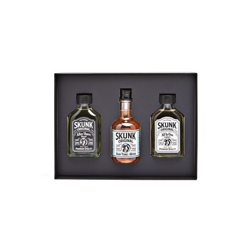 스컹크 오리지날 3종 헤어&스킨케어 핑크 세트 (고급선물박스+전용쇼핑백 포함), 1개, 100ml