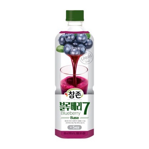 참존 블루베리7 원액 농축액 음료베이스
