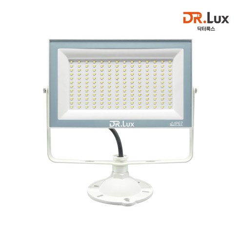 닥터룩스 노출형 LED 투광기 투광등 70w, 화이트바디, 10개