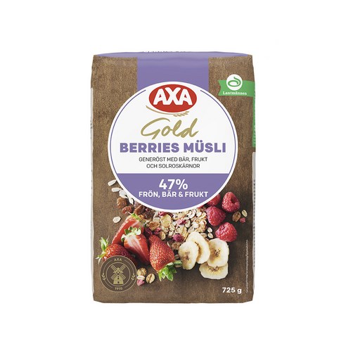 란트만넨 악사 골드 뮤즐리 베리, 725g, 1개