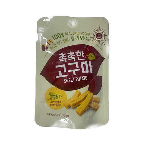 오성 촉촉한 고구마말랭이, 50g, 20개입