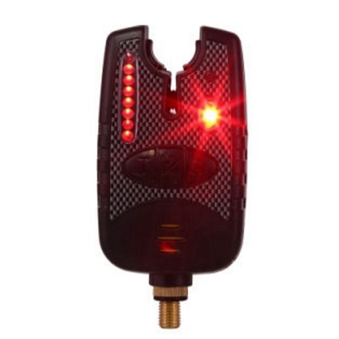 AFBEST 잉어 낚시 물린 경보 8 낚시와 LED Wobbler 표시기 레드, 빨간