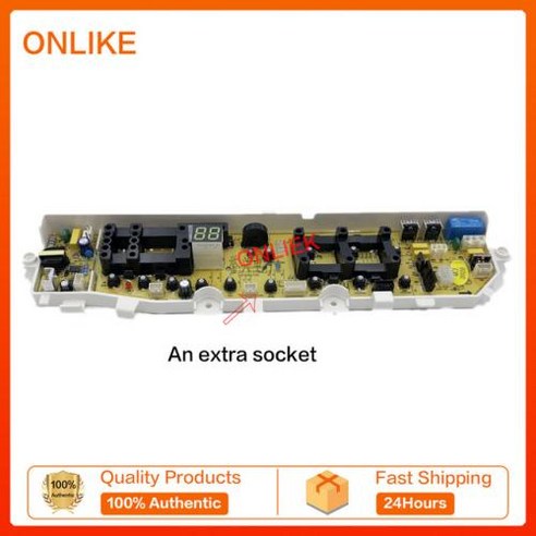 건조기 9KG 삼성 세탁기 PCB 보드 WA80J5712SW WA90J5710SG WA90J5710SW WA90J5713SW FQ DC9201764D F DC9201754F 9kg, 1) An extra socket 탈수기
