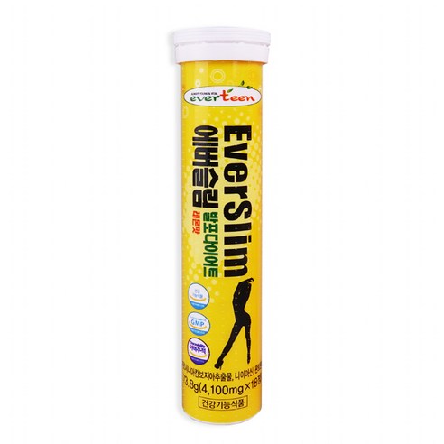 everteen EverSlim 에버틴 에버슬림 발포다이어트 레몬맛