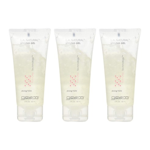 지오바니 L.A. 내추럴 스타일링 젤 강한 고정력, 60ml, 3개