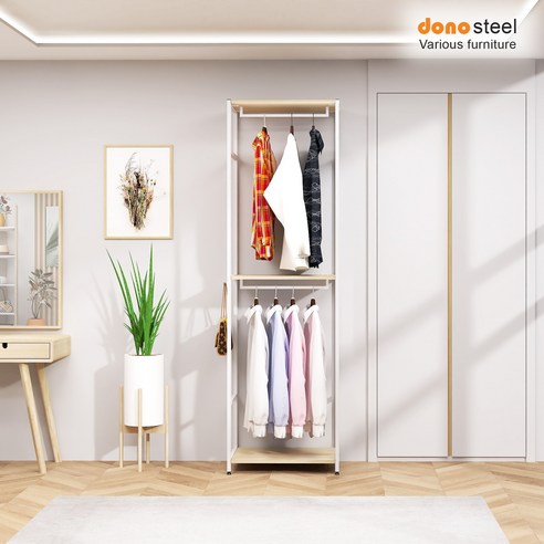 모던하고 심플한 공간을 위한 맞춤형 옷장 시스템