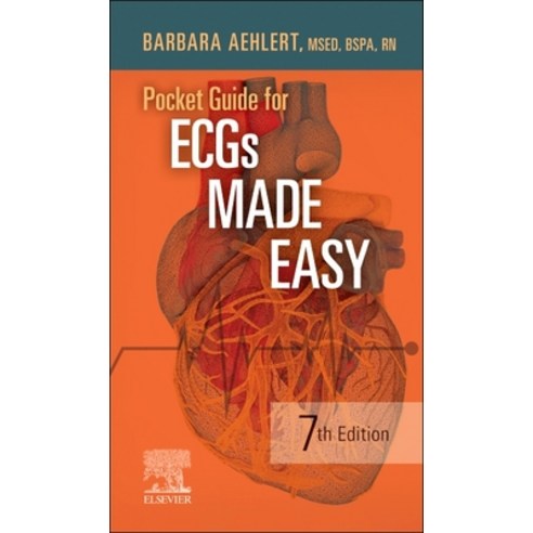 (영문도서) Pocket Guide for Ecgs Made Easy Paperback, Elsevier, English, 9780323832878
