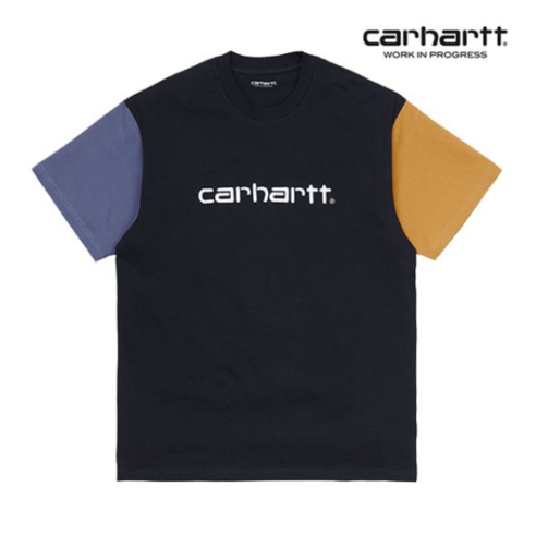 칼하트WIP 칼하트WIP S/S Carhartt Tricol T-Shirt (Dark Navy)