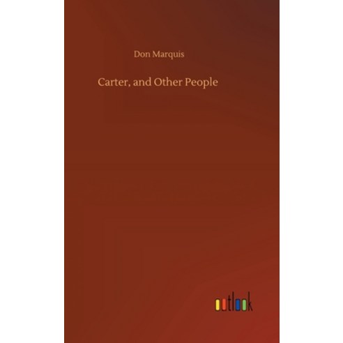 Carter and Other People Hardcover, Outlook Verlag
