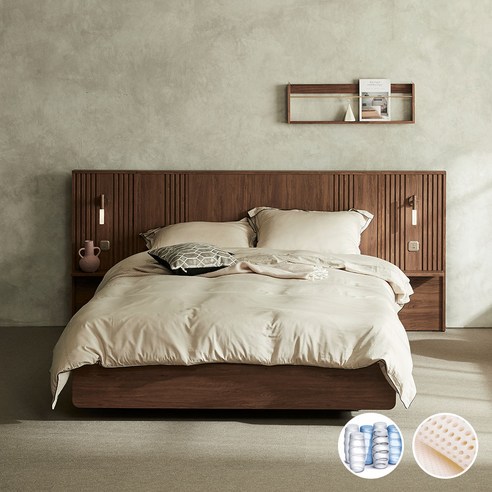 로시 라이트 템바보드 호텔식 침대: 당신의 공간에 스며드는 특별한 휴식 장인가구침대