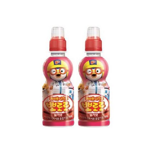 뽀로로 음료수 딸기맛 15개 묶음: 아이들의 웃음꽃을 피우는 달콤한 선택!