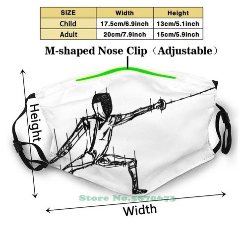 성인용 마스크는 펜싱을 즐기는 사람들에게 꼭 필요한 장비입니다.