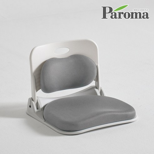 허그체어 폴리케어 플러스 접이식 등받이 좌식의자 쿠션 국내생산, 베이지