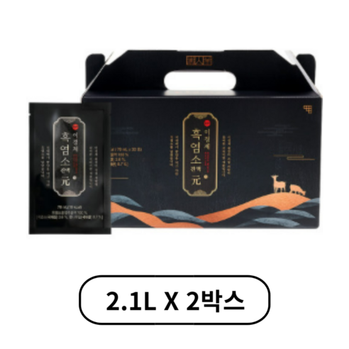 최신상 래오 이경제 흑염소진액 원 리뉴얼 70ml 120포, 280ml, 1개