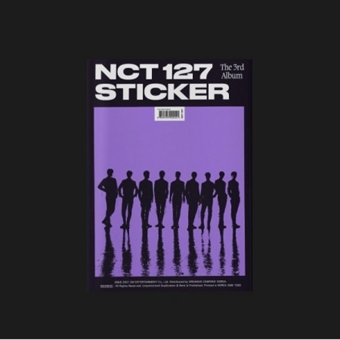 NCT127 3집 스티커 Sticker Seoul City버전 & Sticker버전, 포스터없음