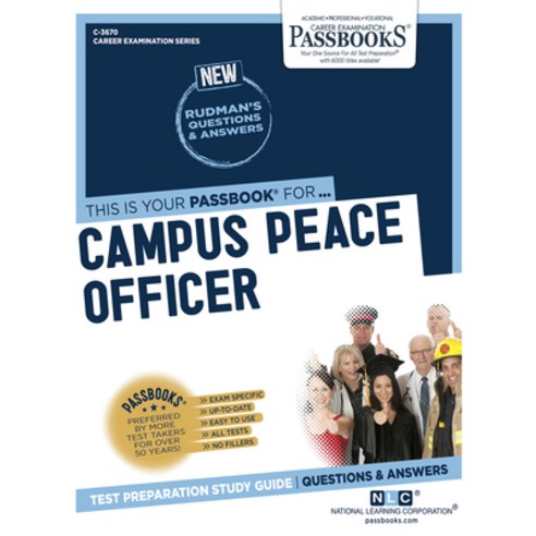 Campus Peace Officer Volume 3670 Paperback, Passbooks, English, 9781731836700
