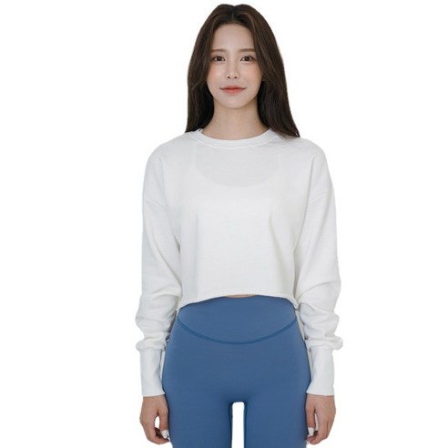 ANKRIC 레포츠용 요가 긴팔 후드녀 루즈핏 캐주얼 아웃도어 트레이닝 피트니스 긴팔