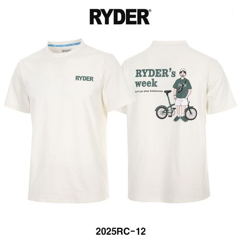 땀 때문에 찝찝했던 배드민턴, 이 티셔츠 하나로 고민 끝! 라이더배드민턴