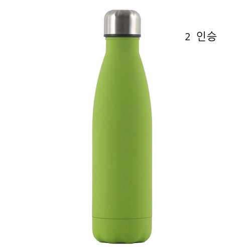 304 스테인리스강 스포츠 주전자 선물 컵, 그린, 500ml