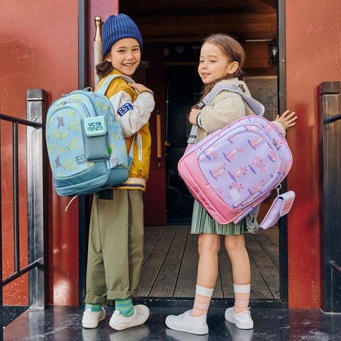 가볍고 예쁜, 안전하고 튼튼한 빅토리아앤프렌즈 신학기 책가방