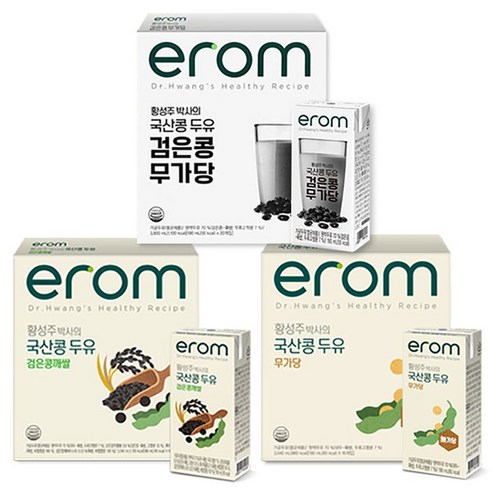 국산콩의 건강한 힘, 이롬 국산콩두유로 맛있게 채우세요!