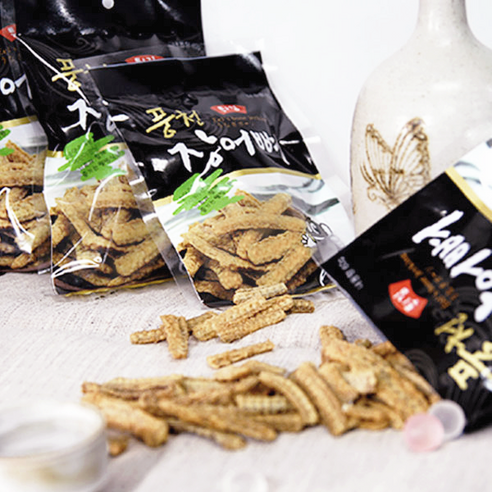 [풍천마을] 산지직송 고창 풍천장어 뼈 스낵 50g, 5개