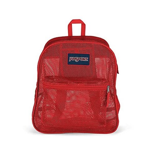 잔스포츠 JanSport 메쉬 백팩, Red Tape, Red Tape