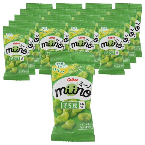 칼비 miino 소라 콩 시미 맛 슬림 사이즈 20g × 18 봉지