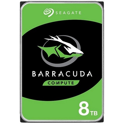 씨게이트 바라쿠다 하드디스크 HDD, ST8000DM004, 8TB