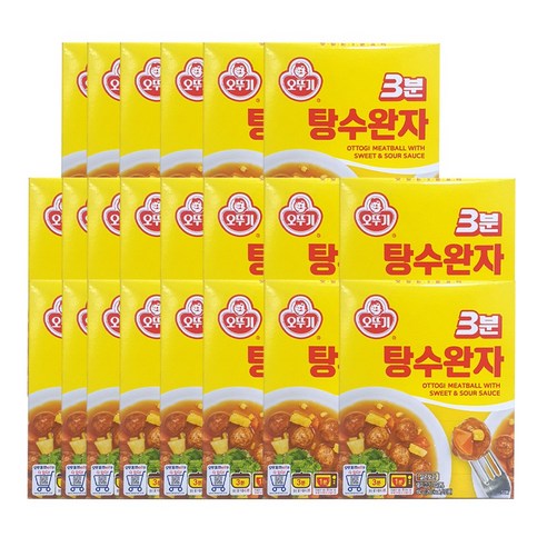 <올따옴> 오뚜기 3분 탕수완자 150g x 22입, 22개