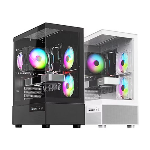 리아PC 게이밍 컴퓨터 인텔 조립 PC 본체, i3 12100F + GTX1650, Free DOS, 1TB, 16GB, 블랙