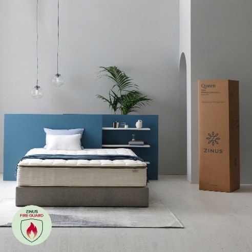 지금 할인된 가격으로 지누스 얼티마 에어 하이브리드 스프링 매트리스를 만나보세요!