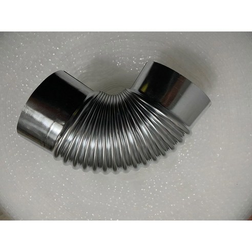 화목 난로 연통 홀잭보호 5개묶음 이중 길이 엘보 직선 홀잭, 12센티 엘보