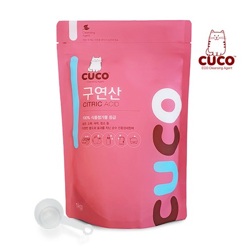 한내음 CUCO 구연산 베이직, 5kg, 3개