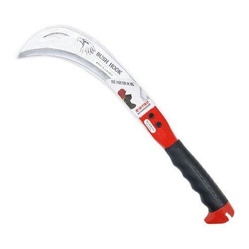우진툴 안전낫 bush hook (전장480mm) 흠집과 녹에 강함 낫 농기구, 1개