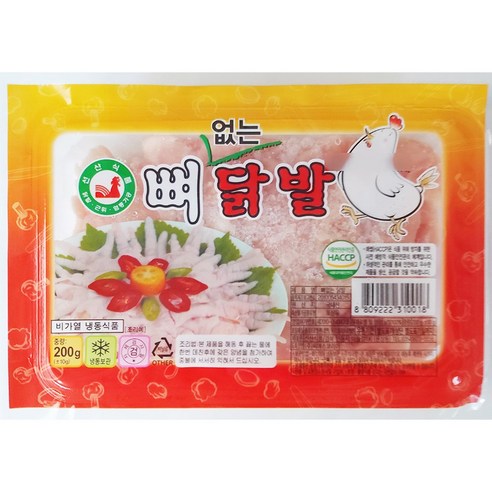 선산식품 뼈없는 닭발 200g 닭발살 - 양념닭날개 | 쿠팡