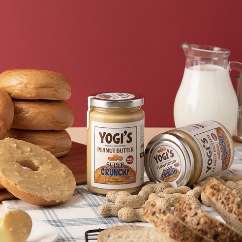 매일 아침, 건강하고 맛있는 요기스 땅콩버터로 하루를 시작하세요!