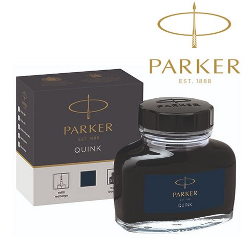 파카 병잉크 큉크 57ml, 블루, 1개