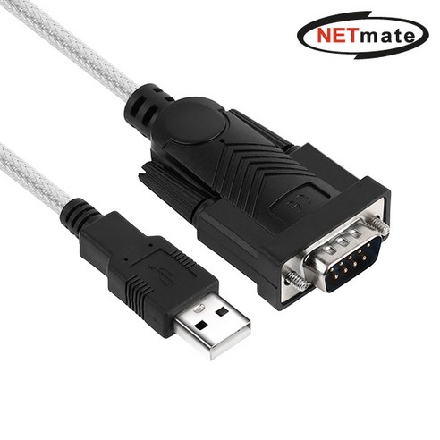 강원전자 넷메이트 KW-825P USB2.0 to RS232 시리얼 컨버터 with Power(FTDI/1.8m), 1개
