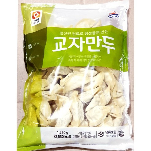 사조오양 교자만두(12g x100개 1.25K), 12g, 1개