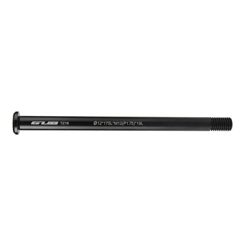 174L 쓰루 액슬 허브 어댑터 P1.5 19L 핸들용 12mm QR 어댑터, 블랙, 알루미늄 합금
